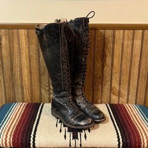 Bed Stu Cobbler Knee High Boots